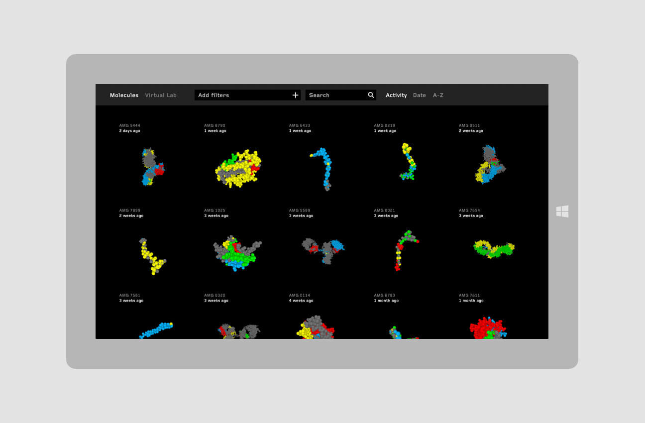 Navigating Large Molecule Data