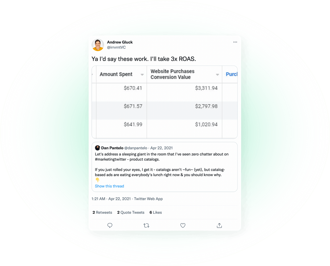 Enriched Catalog Creative