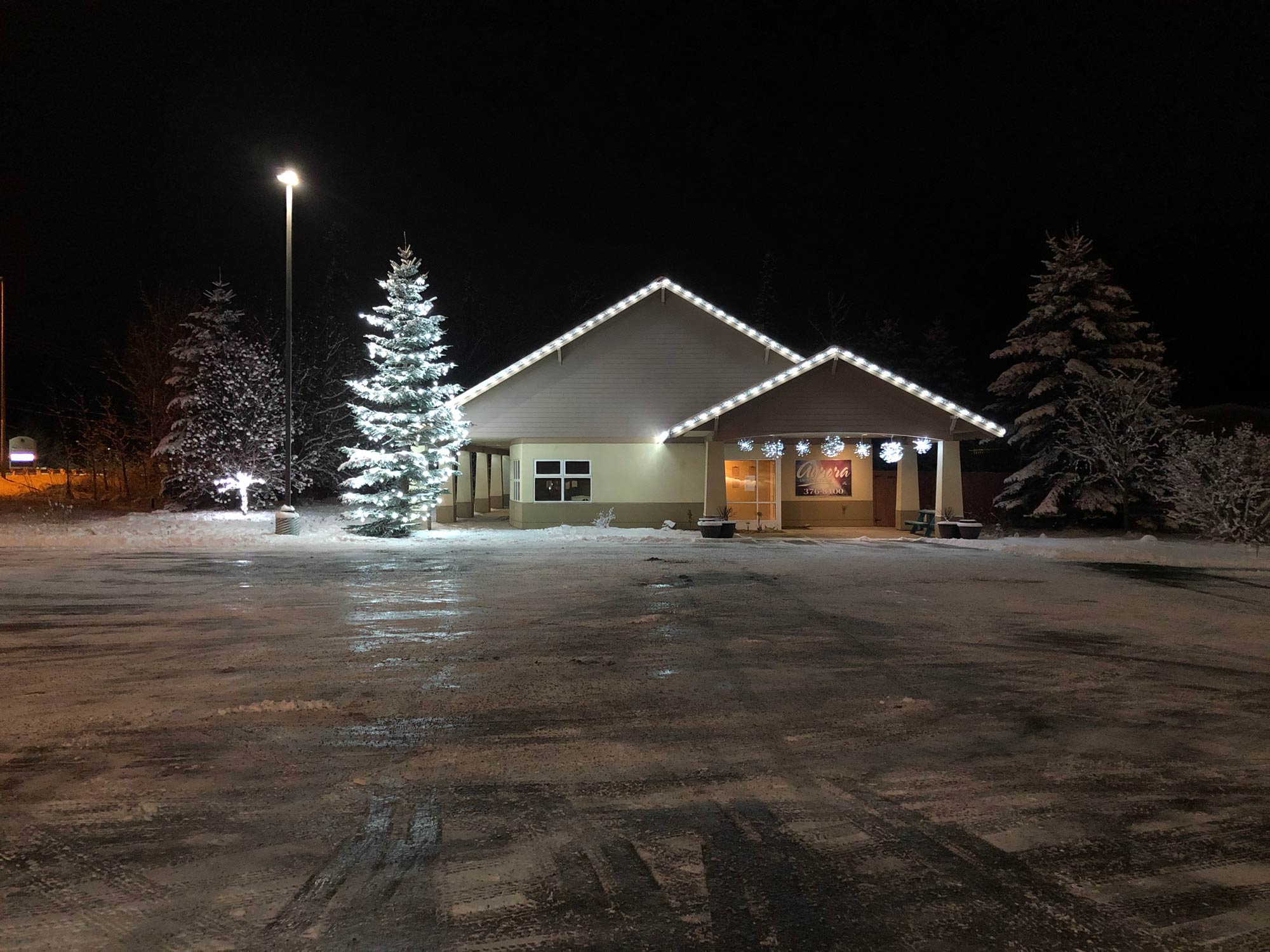 Christmas Lighting in Anchorage Devine Window Cleaning