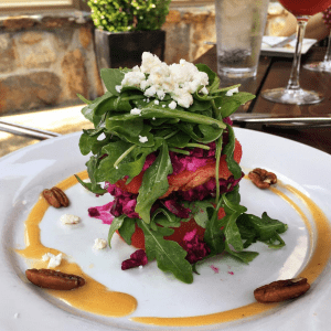 beet and watermelon salad