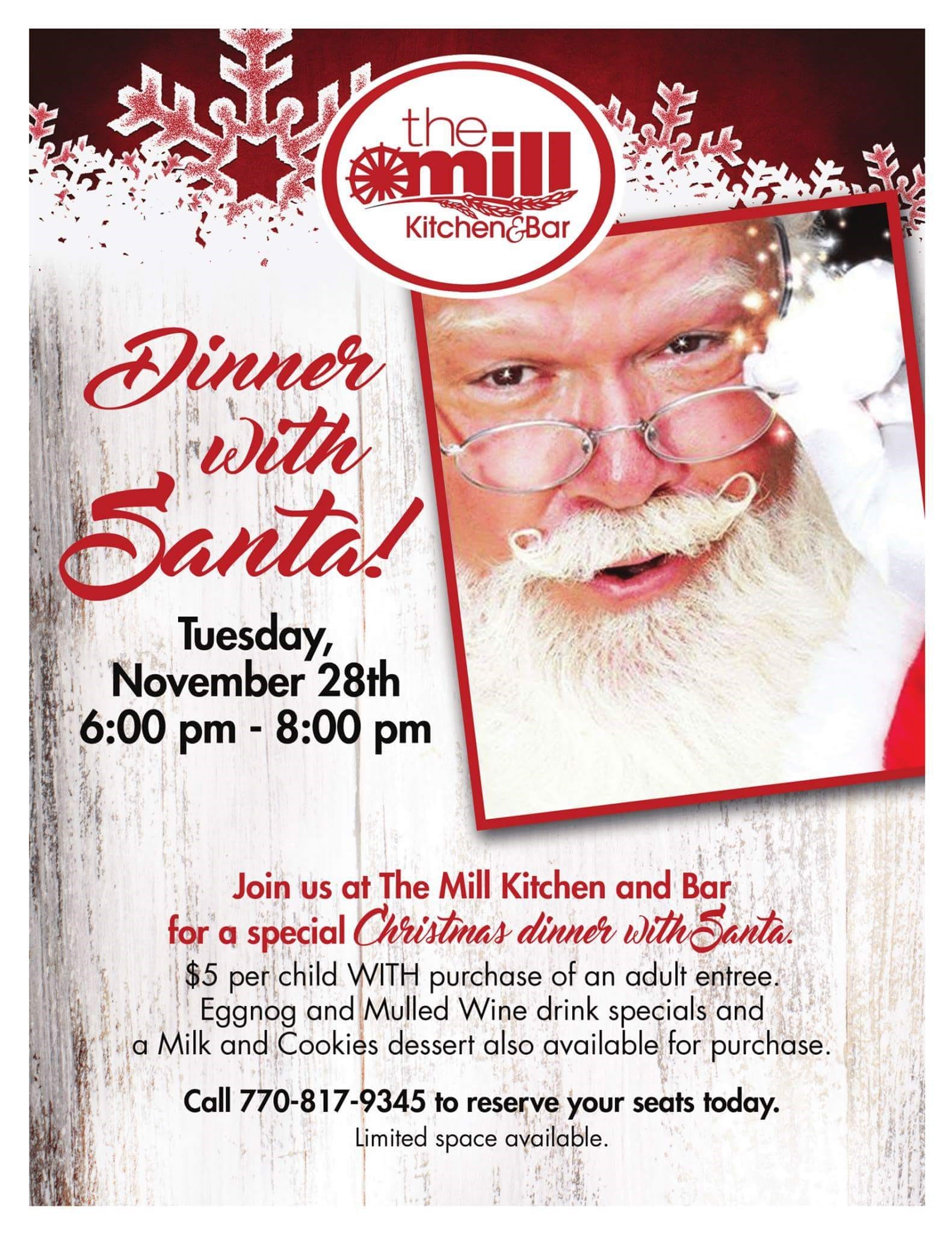 dinner with santa