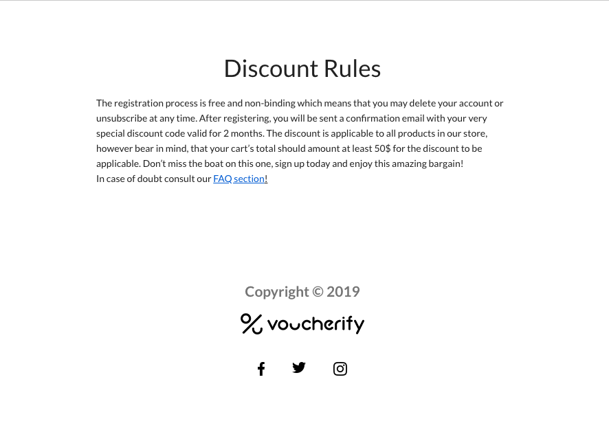 Voucherify Contest Rules