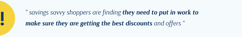 Customer want to get the best discounts and offers
