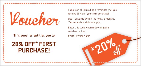 discount coupon generator - 1st purchase