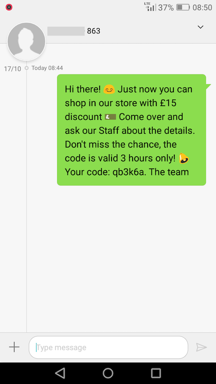 Personalised second purchase experience