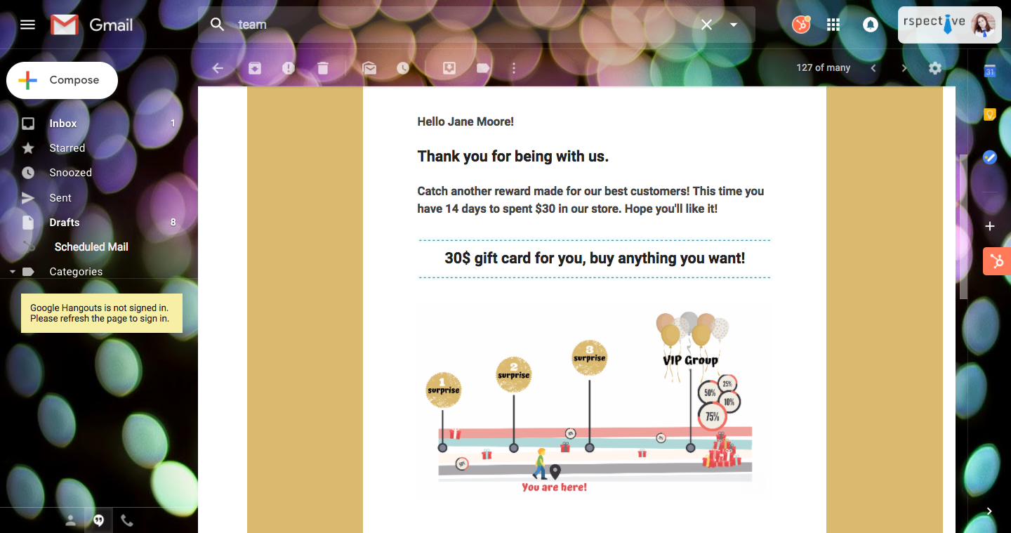 Gamified campaigns