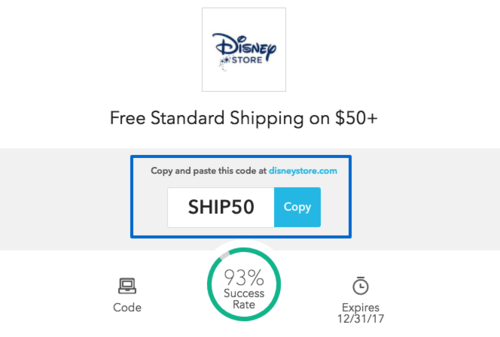 Disney - coupons redeemable unlimited number of times
