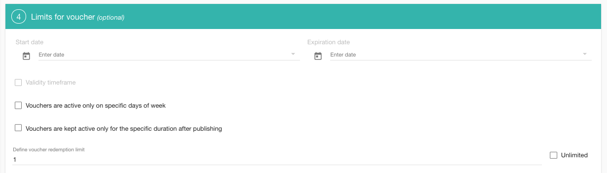 Voucherify, protecting ROI by setting time limits on vouchers