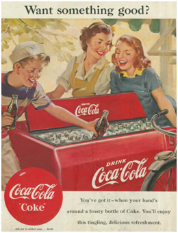 Coca Cola - want something good ad
