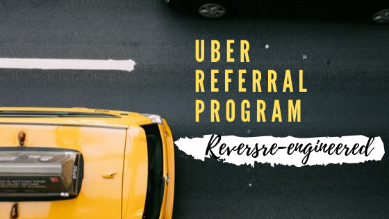 Uber-style referral program with Voucherify