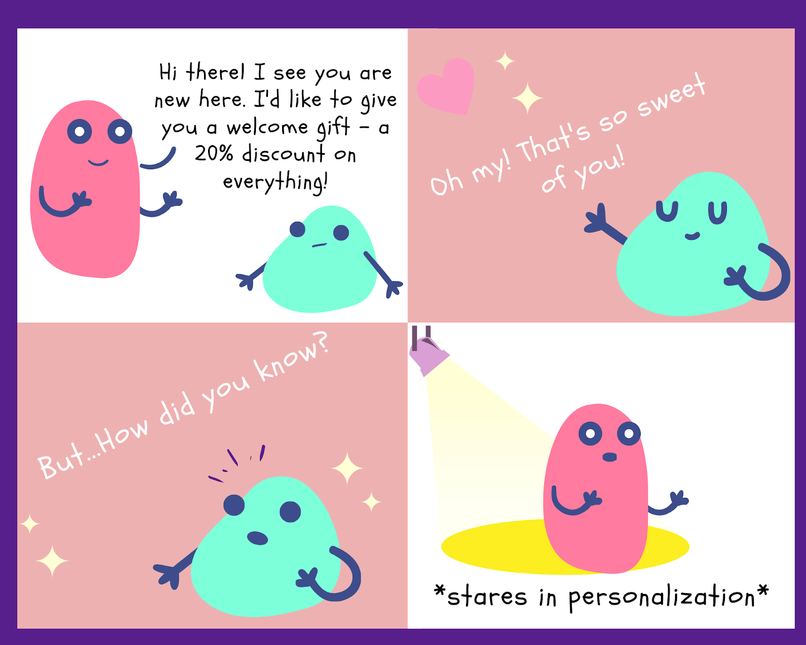 Personalized promotion comic