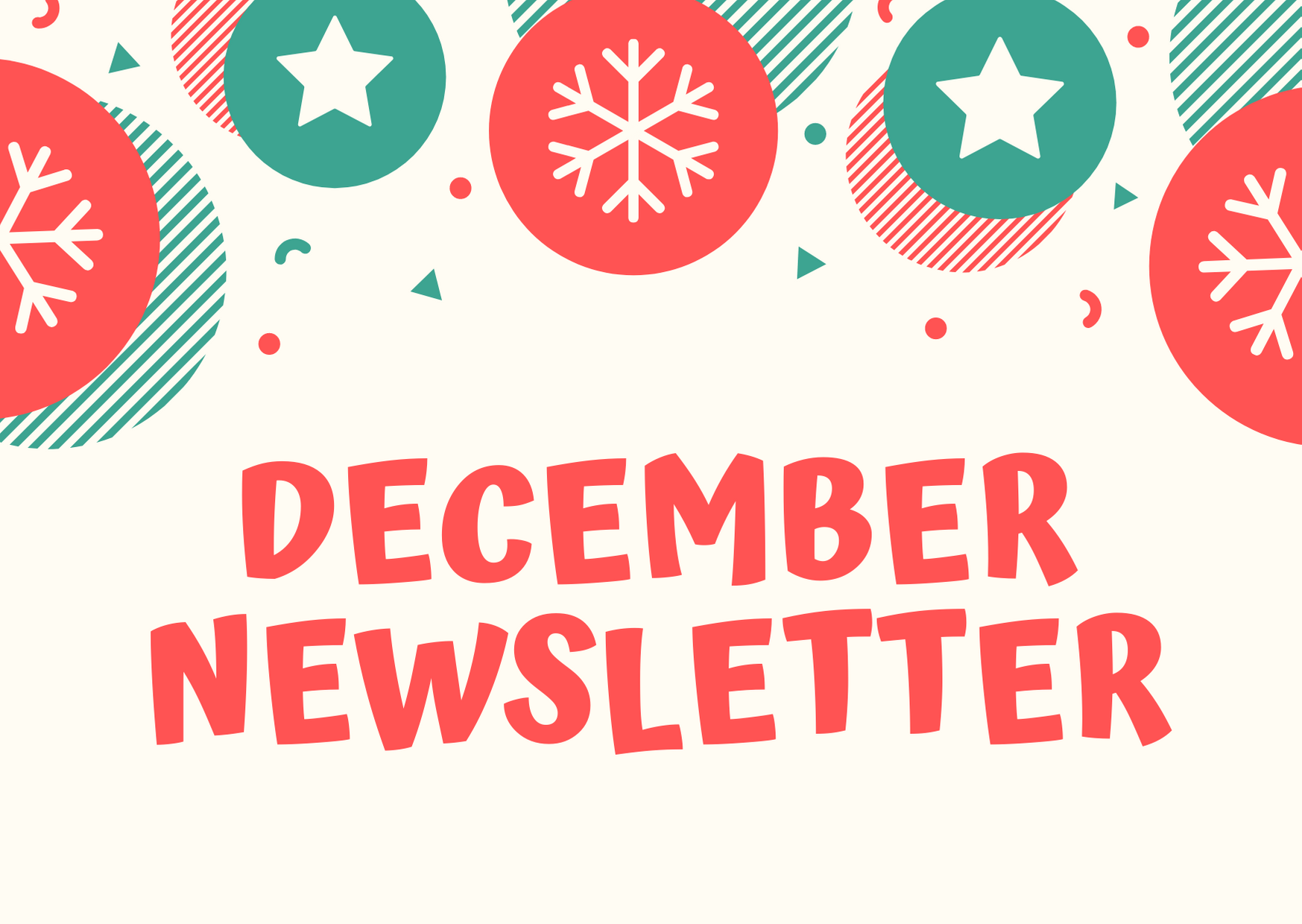 December 2019 Newsletter