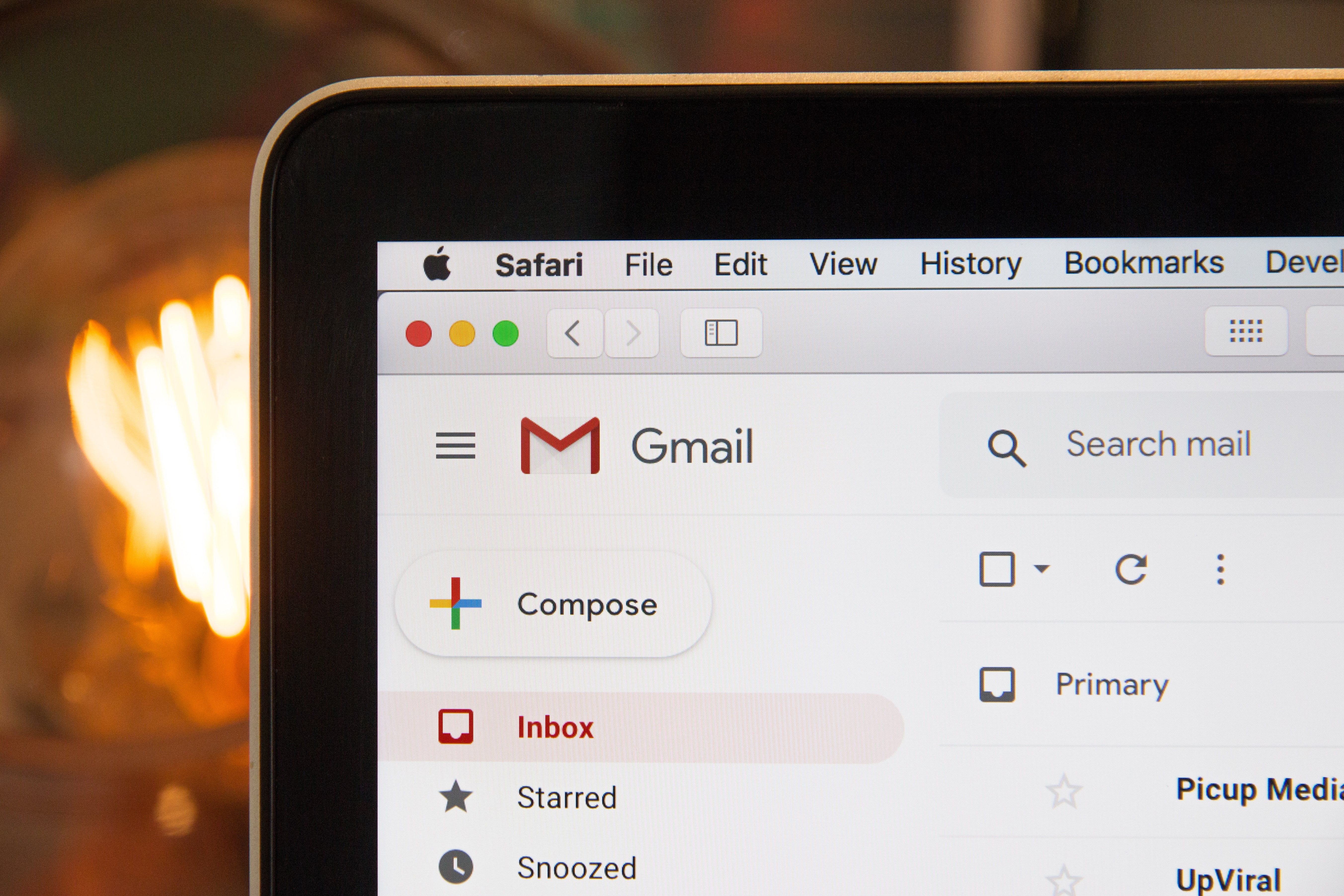 Title image - sending codes via email