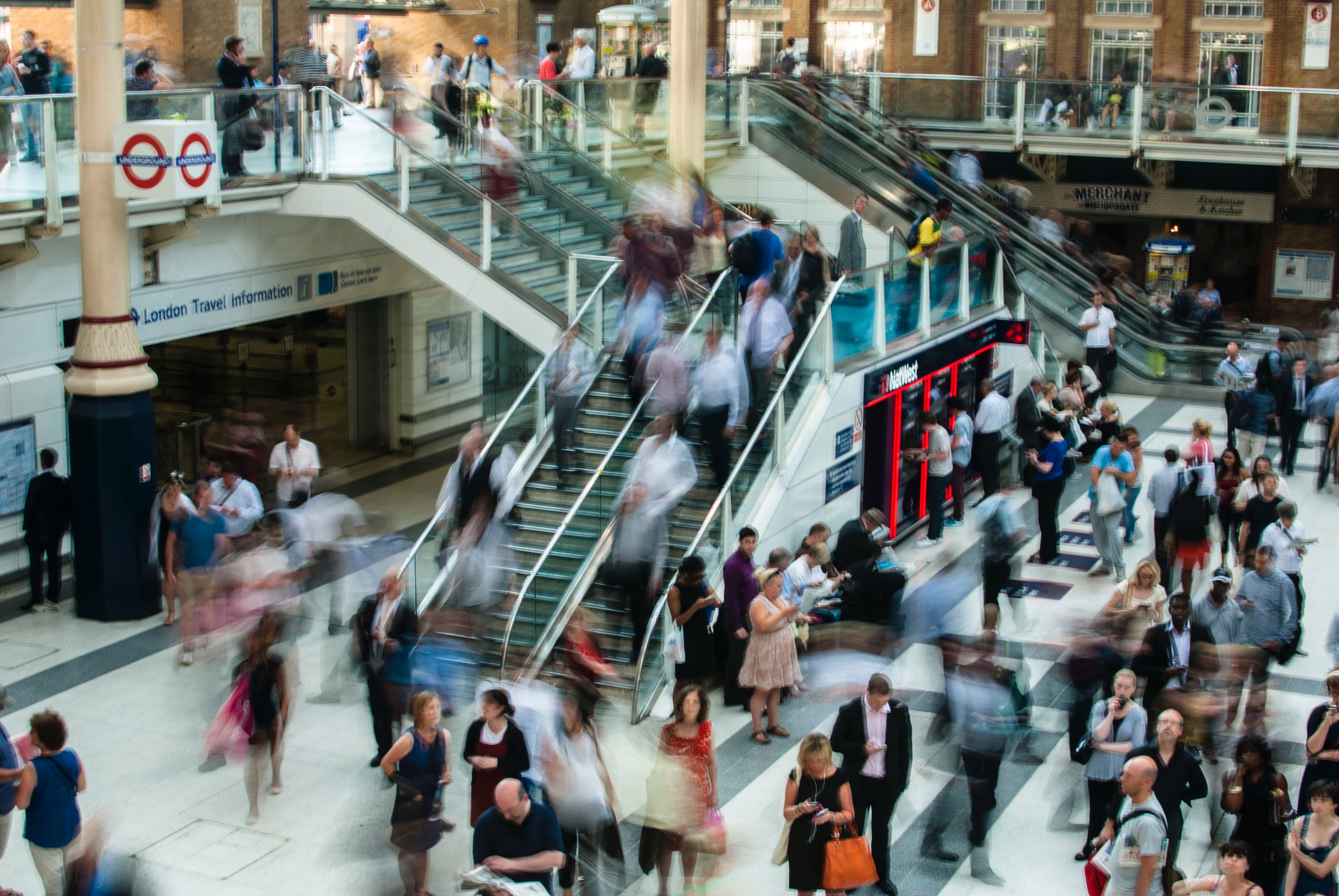 The Licensing Effect title image – crowd of people on a London station