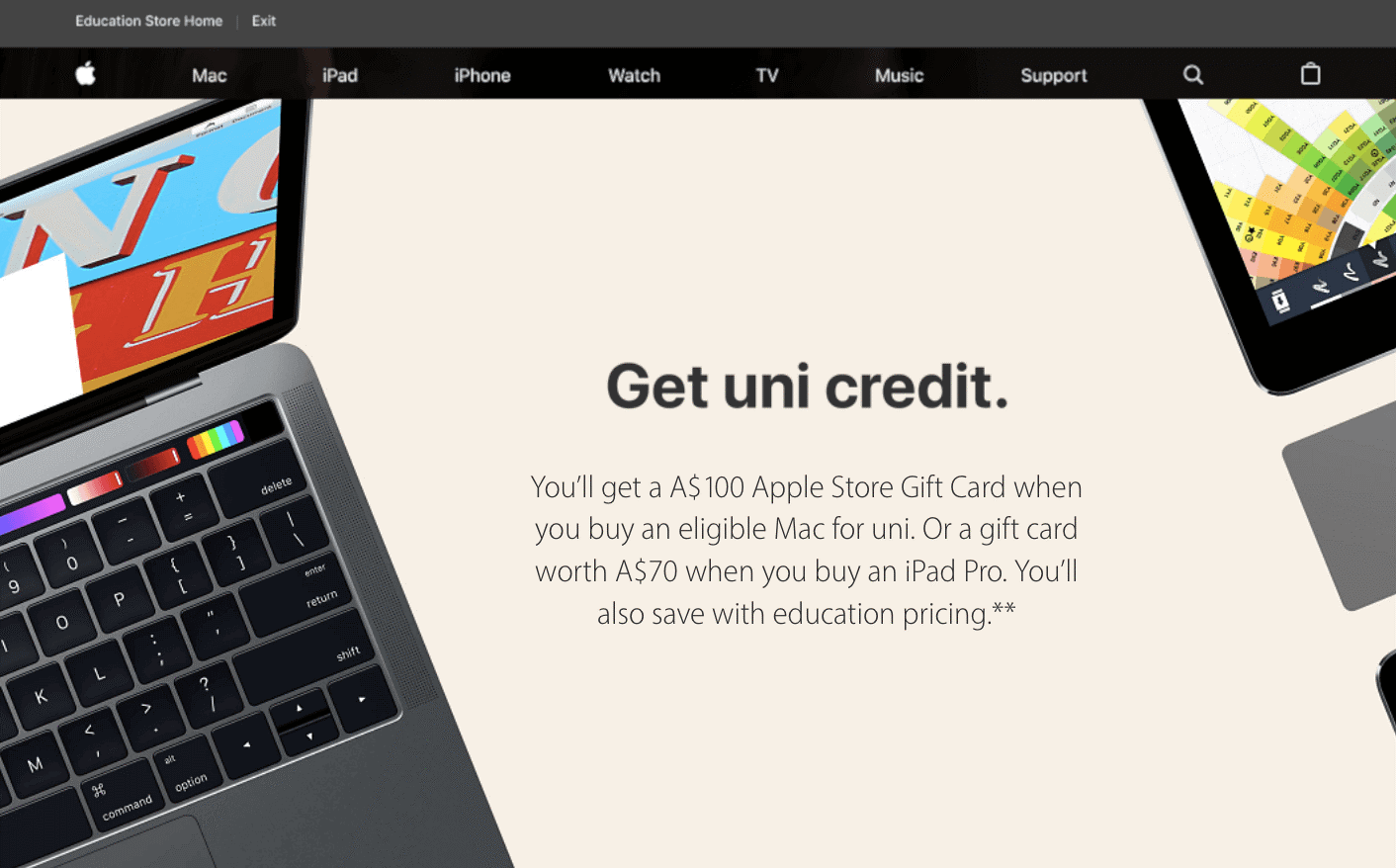 Apple D2C strategy gift cards