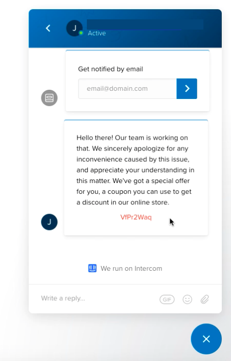 Sorry coupon loyalty program software