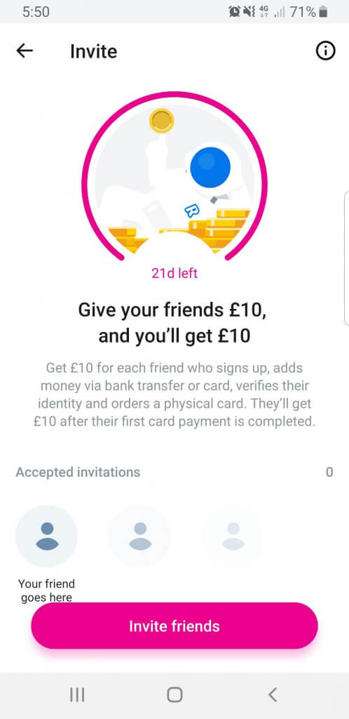Revolut double-sided referral program