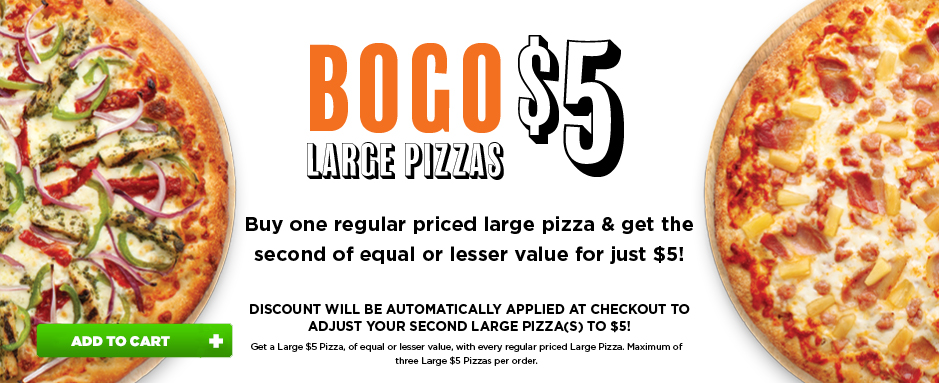 Pizza Hut Bogo promotion