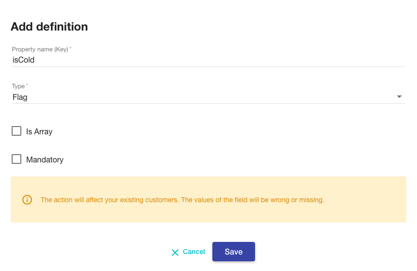 Adding metadata
