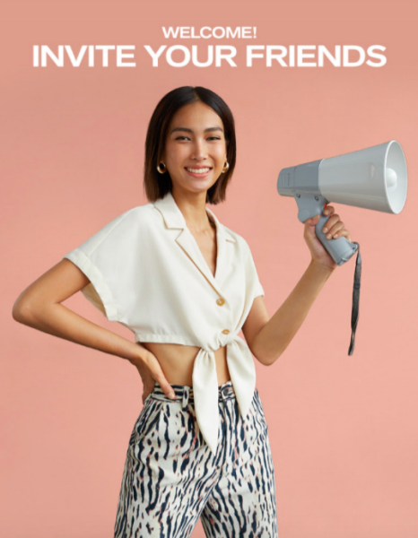 Pomelo referral program with Voucherify and Braze