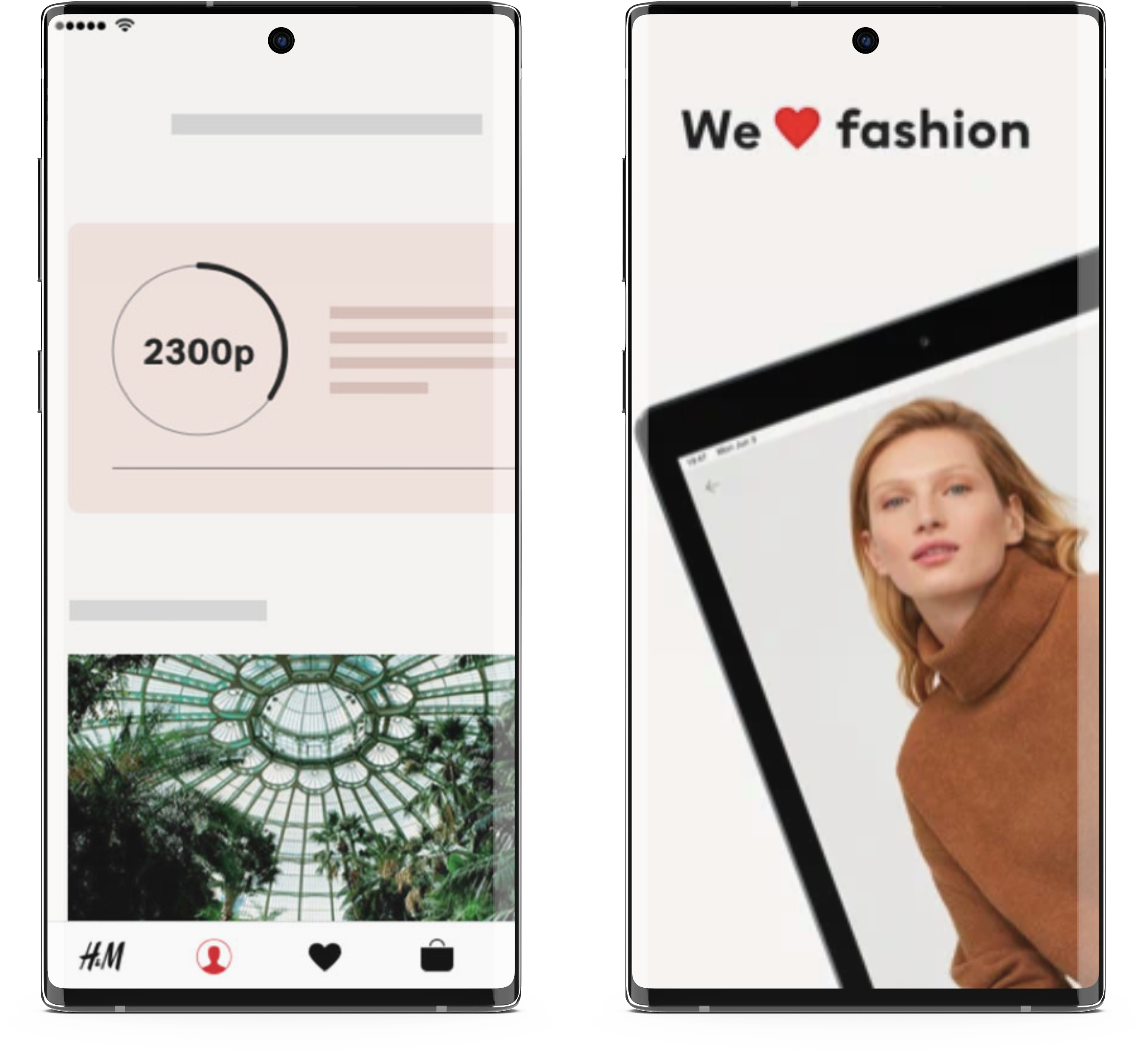 H&M loyalty program for mobile apps
