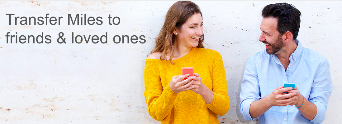 Miles&more loyalty program - points transfer