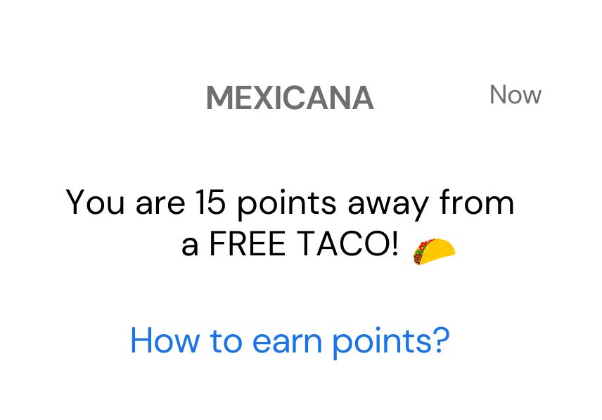 Custom rewards for loyalty program
