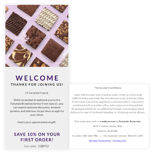 FairyTale Brownies promotions