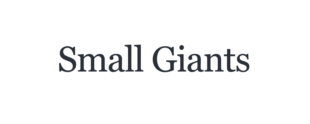 Small Giants logo Small Giants logo