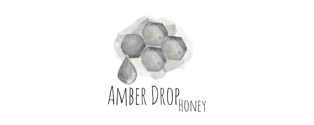 Amber Drop Honey logo Amber Drop Honey logo