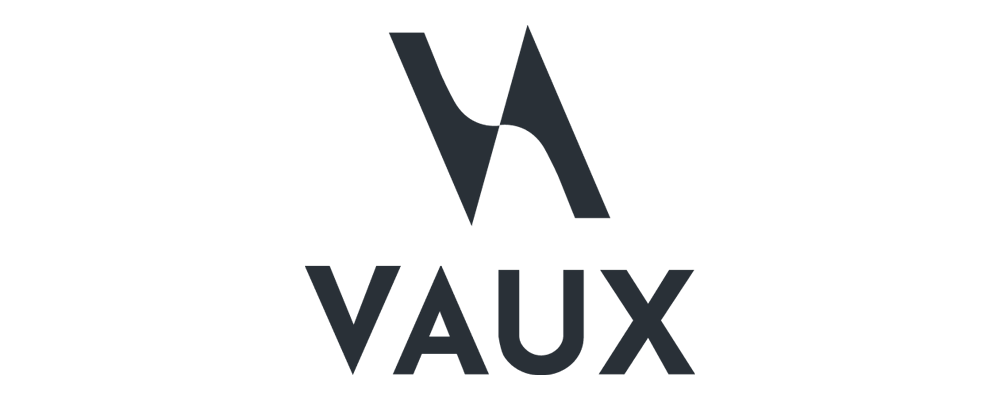 VAUX logo VAUX logo