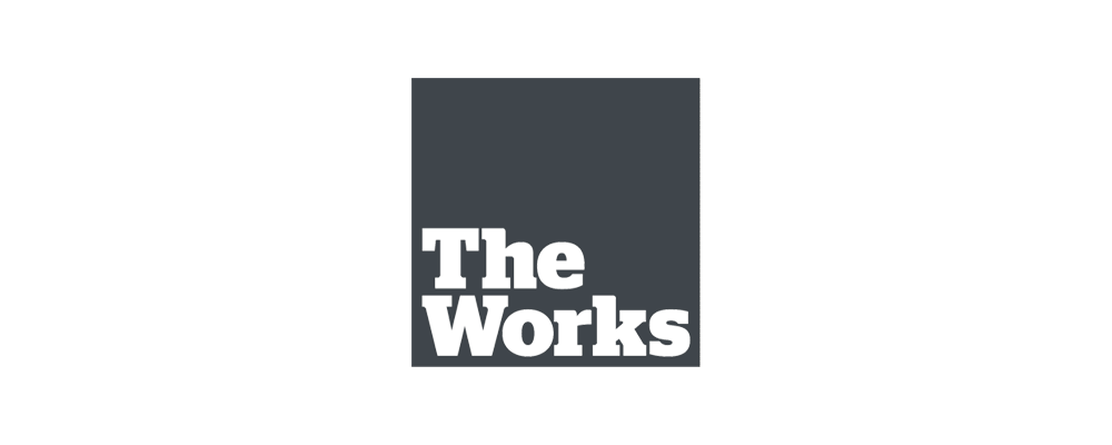 The Works logo The Works logo