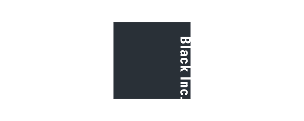 Black Inc. logo Black Inc. logo