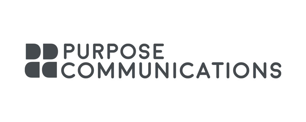 Purpose Communications logo Purpose Communications logo