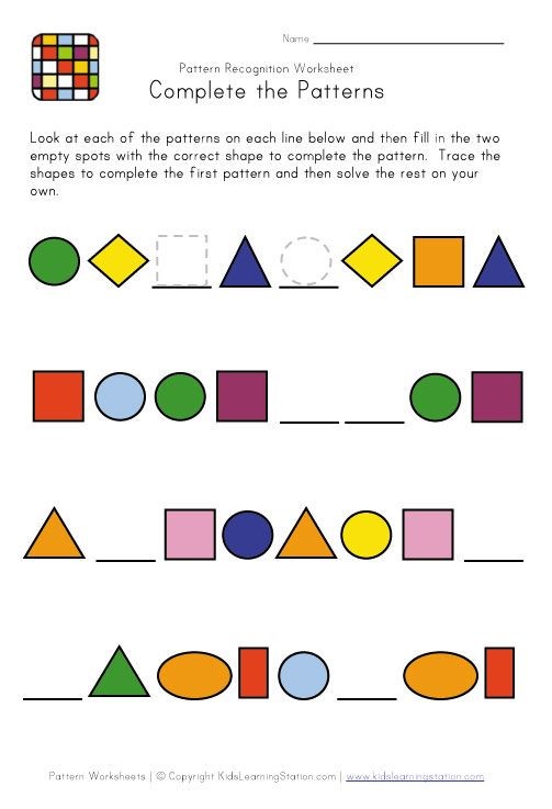 problem solving with patterns examples