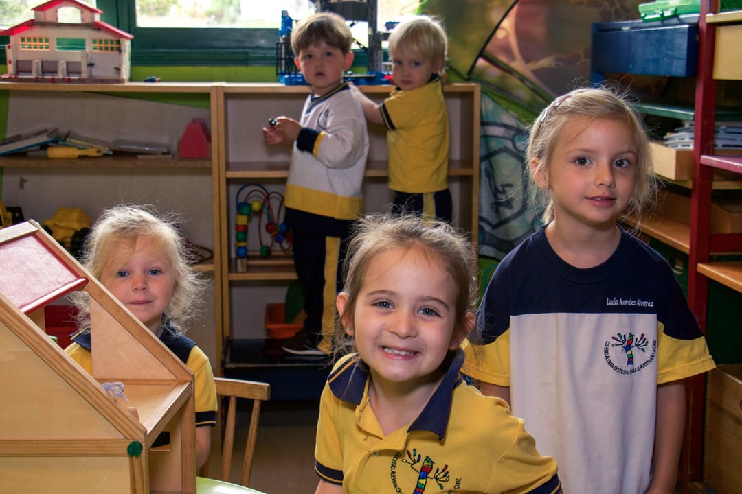 Niños en el Kinder