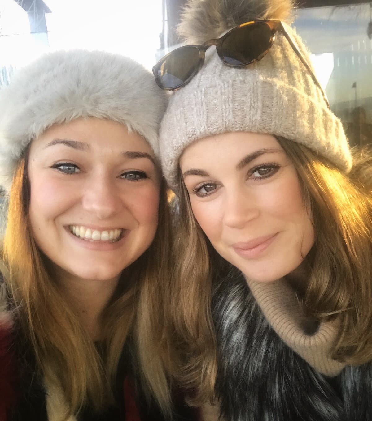 Katie Clements (left) & Zoe Bromley-Fox (right)