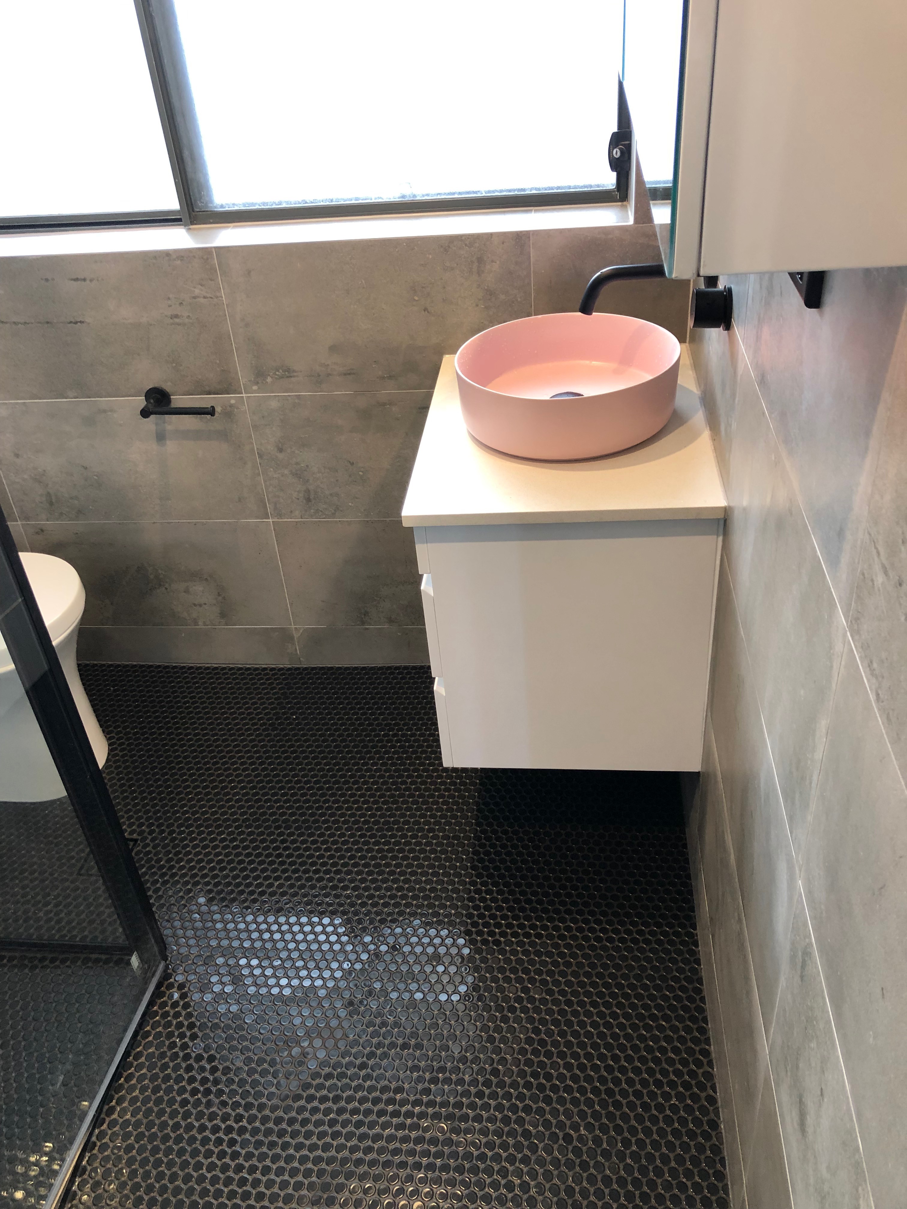 photo of bathroom renovation in Waterloo
