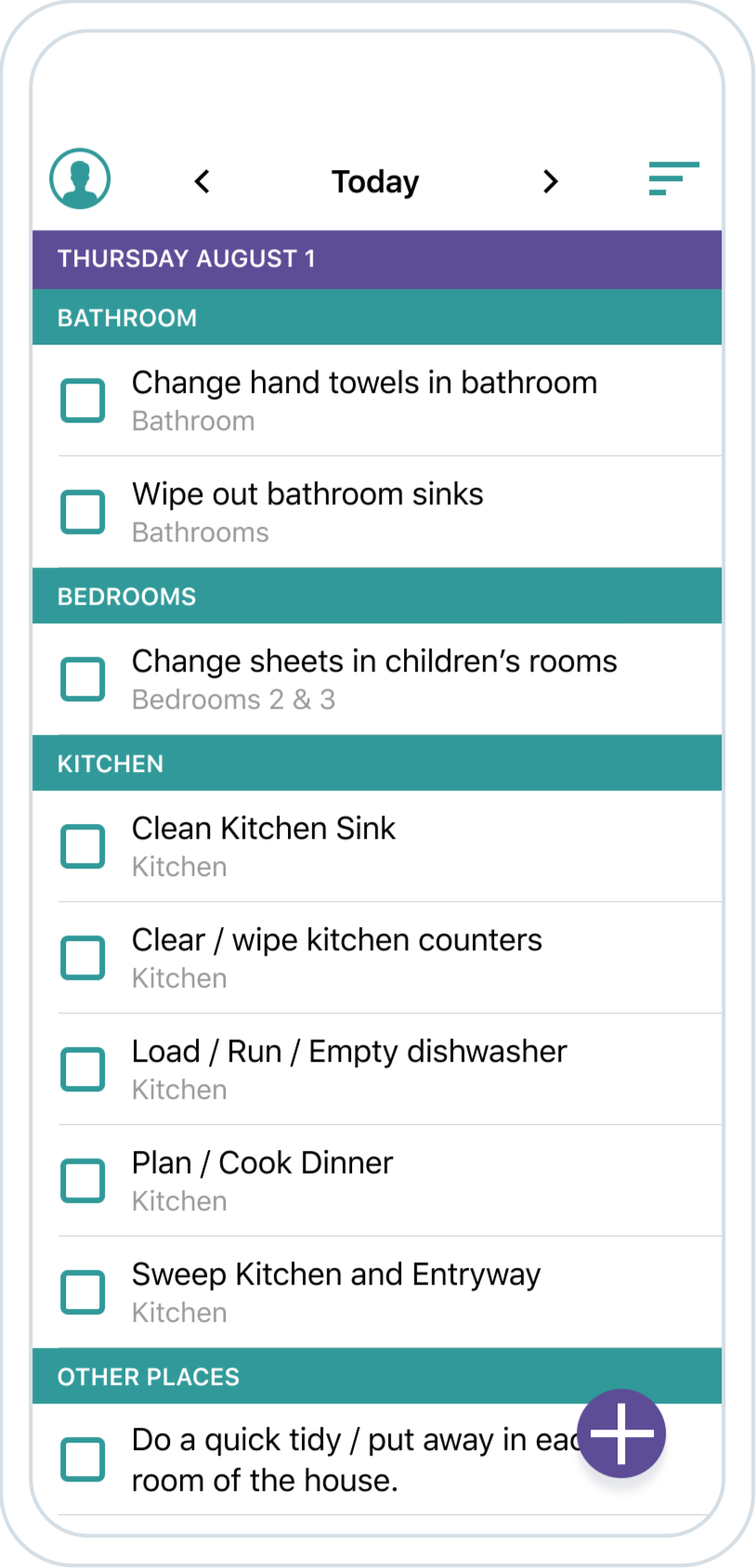Motivated Moms Mobile UI