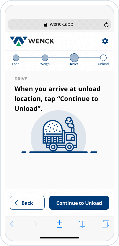Wenk Mobile UI