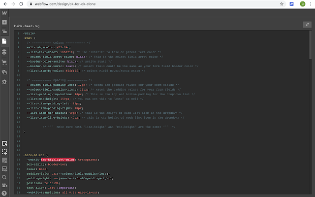 Modkit for Webflow