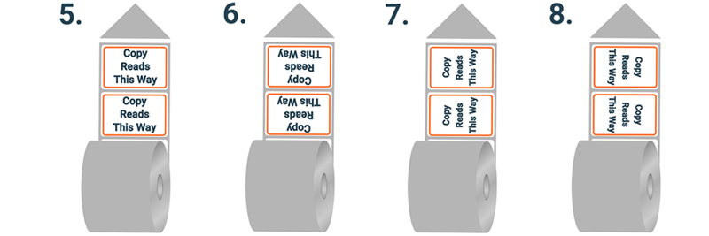 How To Choose Label Copy Position | Biotef