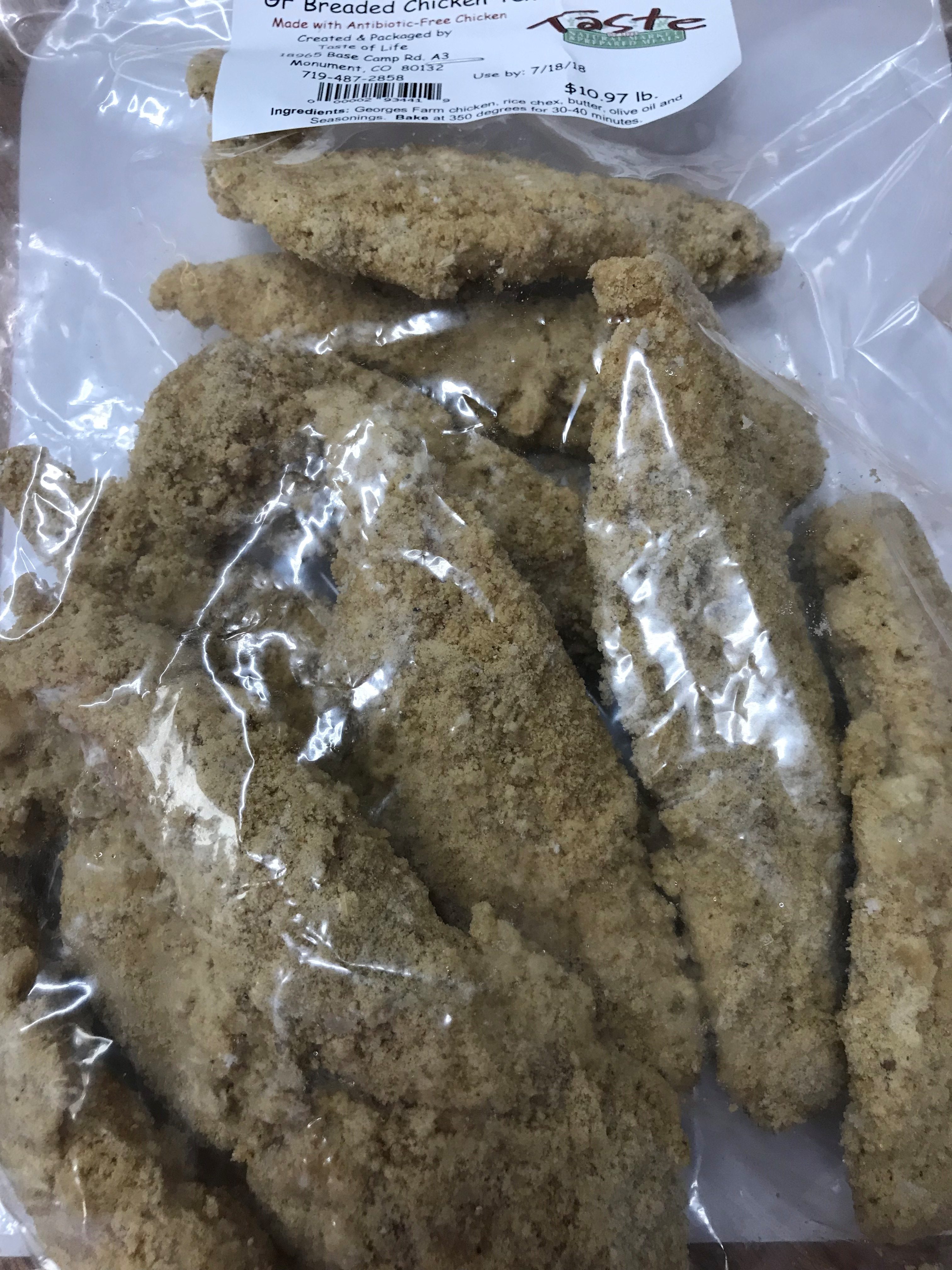 Breaded Chicken Tenders Taste of Life Natural Market