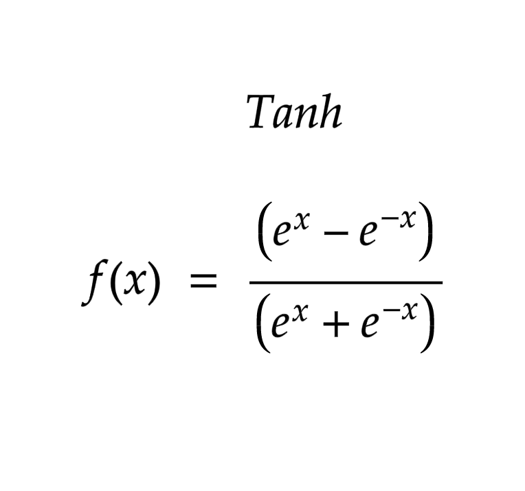 Tanh formula