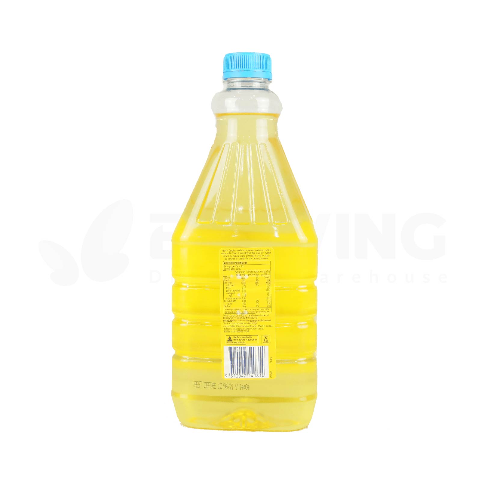 Gold'n Canola Oil 2L, 2 Litres Per bottles, 6 Bottles Per Carton