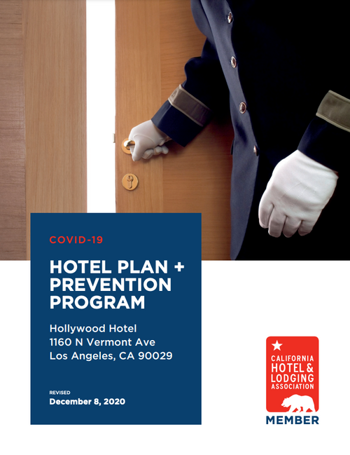 Covid19 Guidelines at The Hollywood Hotel