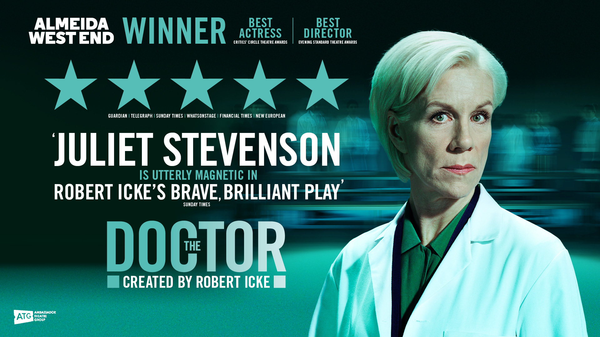 title artwork for The Doctor starring Juliet Stevenson