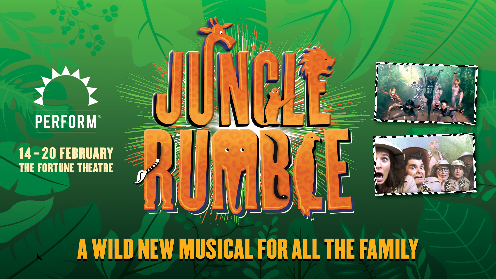 Jungle Rumble Tickets Official Box Office Fortune Theatre