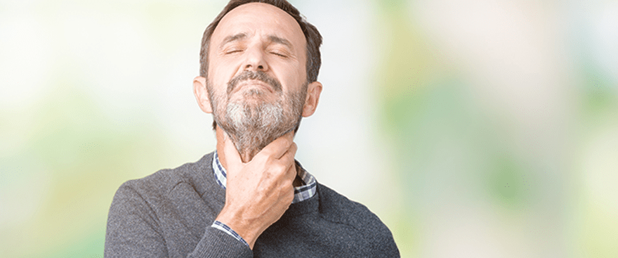 Hoarseness refers to an abnormality in your voice, and can manifest itself in rough or raspy vocal pitch.