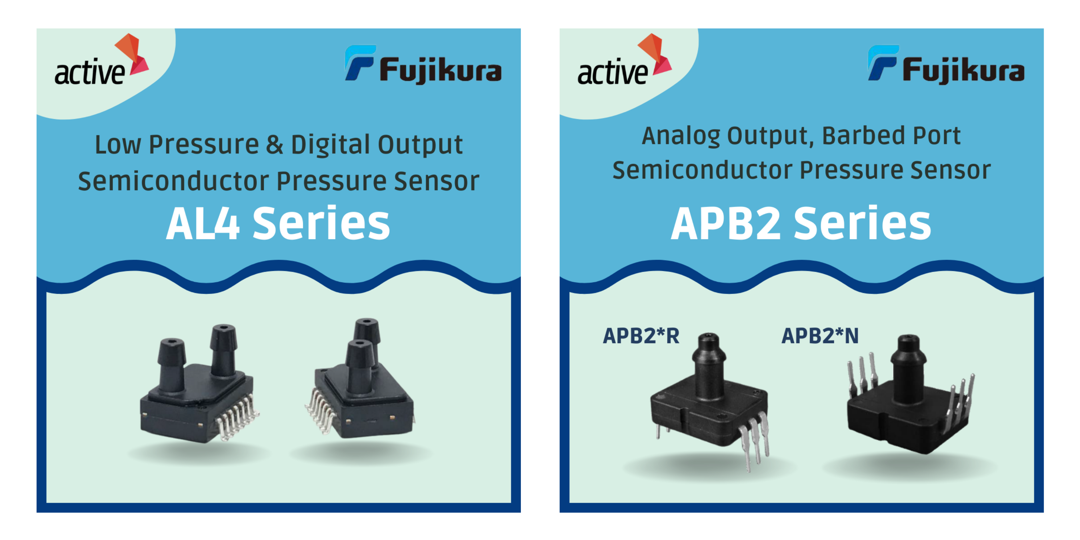 Fujikura's Semiconductor Pressure Sensors